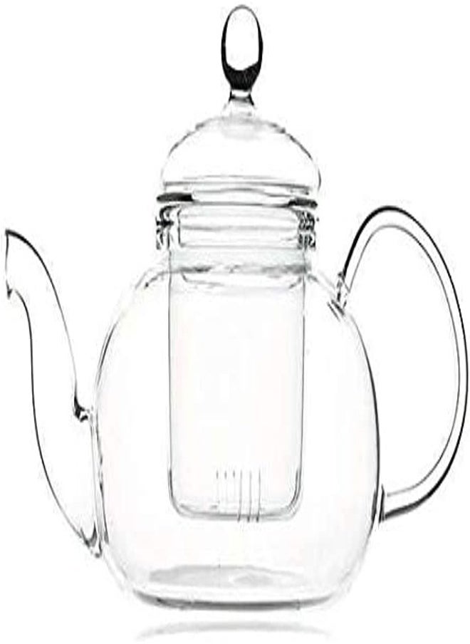 800Ml Handmade Clear Glass Teapot - pzsku/ZBBB31D39E0D00CC64565Z/45/_/1716203592/f9741829-48bb-4fe6-b8a6-571f742139b0