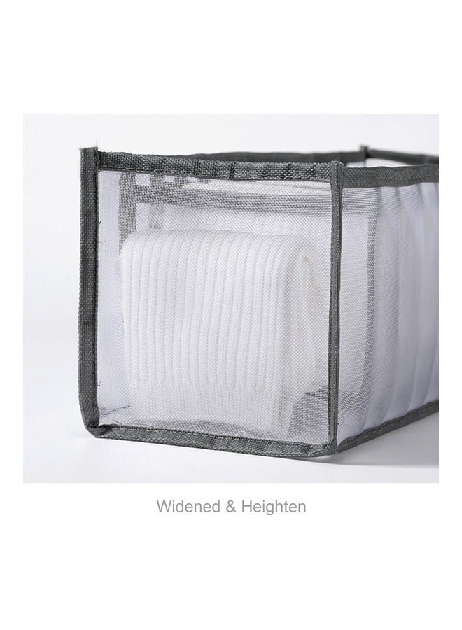 NIBEMINENT Mesh Grid Organizer Grey  - Image 3