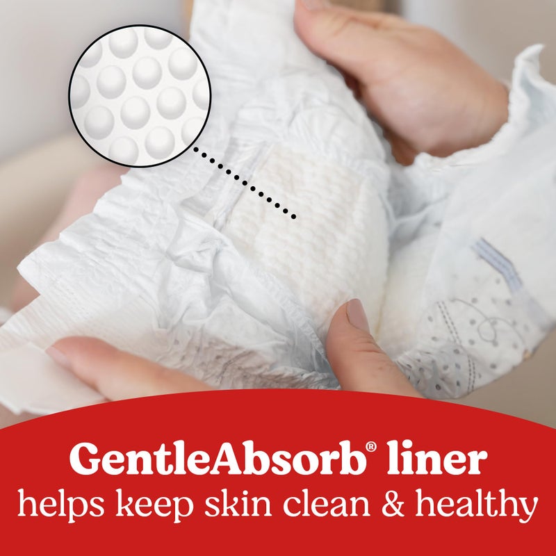 Huggies Size 4 Diapers, Little Snugglers Baby Diapers, Size 4 (22-37 lbs), 120 Count, Packaging May Vary - Image 5