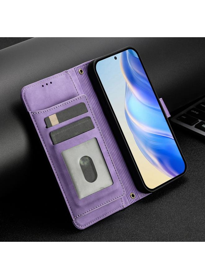 S-TOP Case For OPPO K12x 5G Global Multi-Card Slots Zipper Wallet Leather Phone Case - Image 2