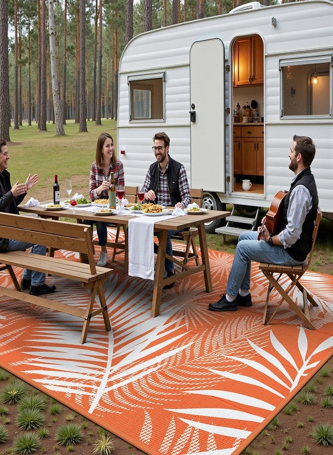 HiiARug Outdoor Rug 5x7 Reversible Plastic Straw Rug Waterproof Patio Rugs for Patios Clearance RV Mat for Outside Outdoor Carpet for RV Porch Deck Beach Camper Backyard - Image 4