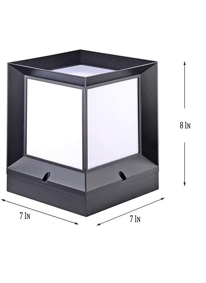 LEGEEN LEGEEN Polyvinyl Chloride Waterproof Gate Light Gate Lamp ForBoundaryPostPillarHome GateGardrenPolePathwayEntrencesOutdoor Decore Lighting 2  - Image 3