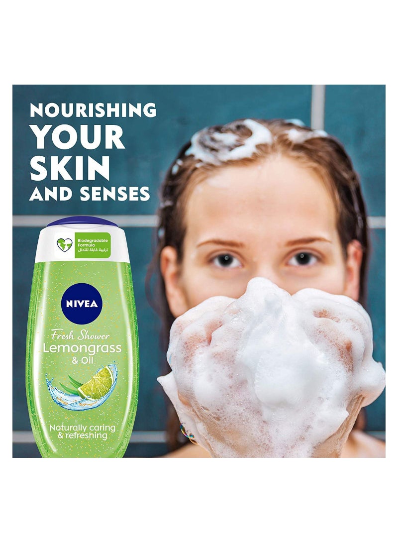 نيفيا جل الاستحمام بالليمون والزيت 250 مل - Image 2