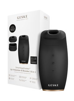 GESKE Lip Volumizer & Booster | 6-in-1 Electric Lip Suction Plumper Device|Targeted Lip Volumizing and Natural Color Revitalizer | 3 Pulsing Modes, 2 Exchangeable Attachments  - Image 1