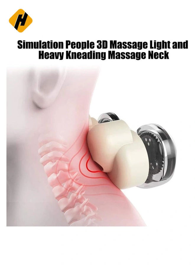 HuHa ELTERAZONE Rechargeable U Shaped Cervical Massage Pillow Neck Massager Vibration Pillow, Multifunctional Shoulder and Electric for Relax Muscles Fatigue - Image 3