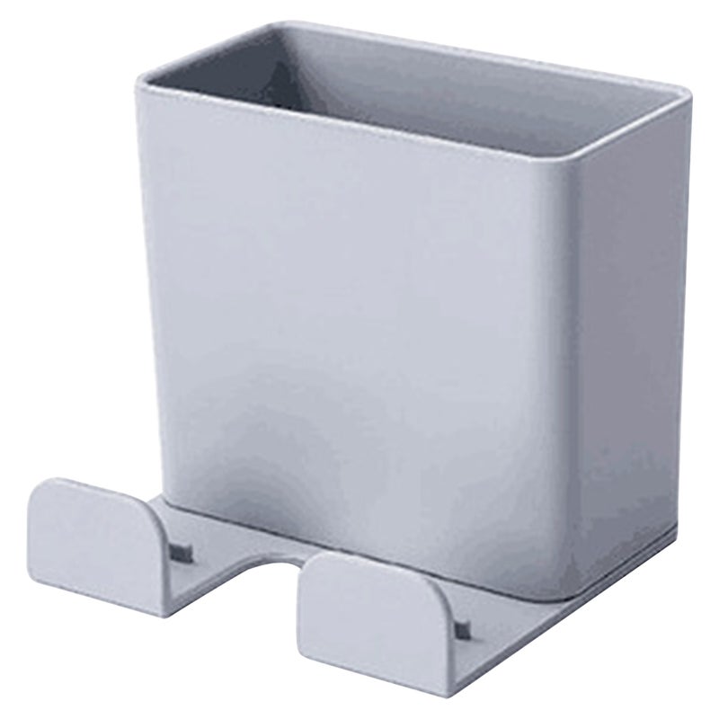 Adhesive Wall Mount Organizer Storage Box Remote Control Holder Multifunction Storage Box Container for Home and Office Use - Image 1