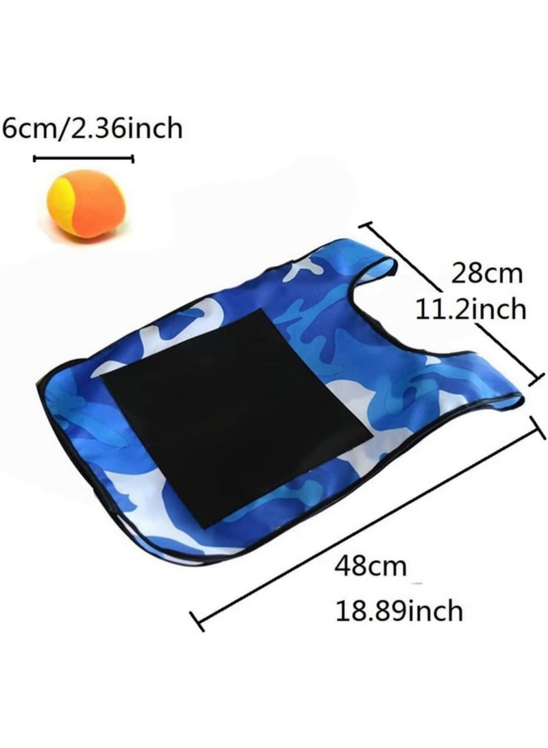 Game Sticky Target Ball Vest Outdoor Game Props with 10pcs Soft Fleece Balls - Image 5