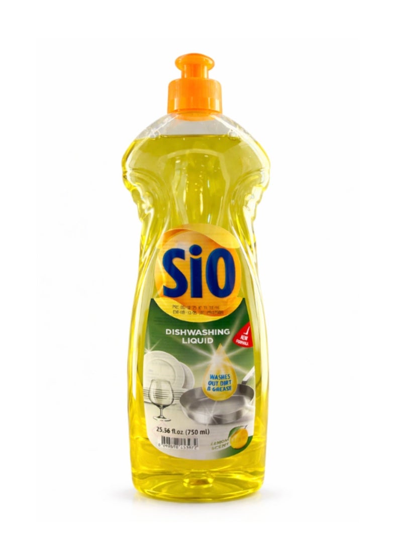سيو سائل غسيل الصحون Sio 750 مل – تركيبة قوية لإزالة الدهون ولمعان فائق - Image 2