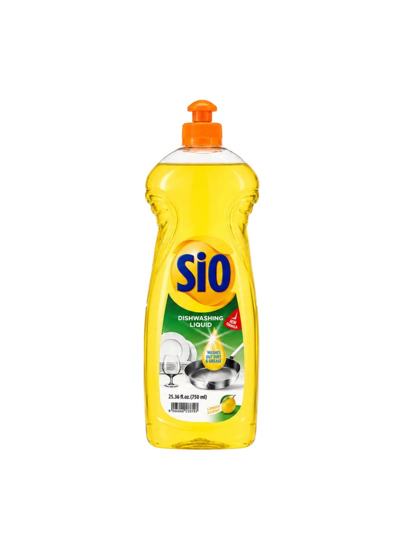 Sio Dishwashing Liquid 750ml – Powerful Grease Cutting Formula for Sparkling Clean Dishes - Image 1