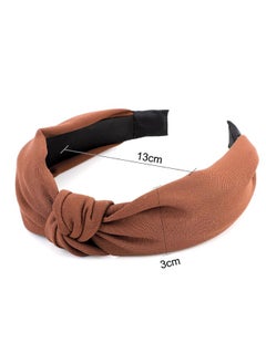 GUSGU 5PCS Headbands for Women, Fashion Hairbands for Girls Wide Elastic Non Slip Top Knot Hair Hoops Hair Accessories  - Image 2