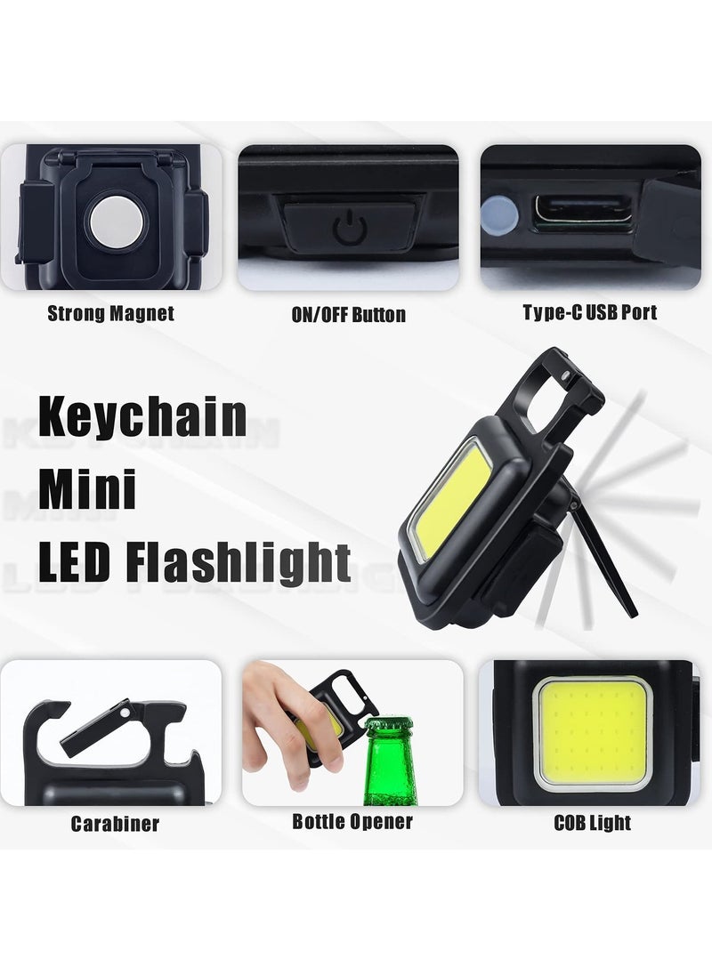ELTRAZONE - Rechargeable 800 Lumens Mini Flashlight - Pack of 2 - Image 1