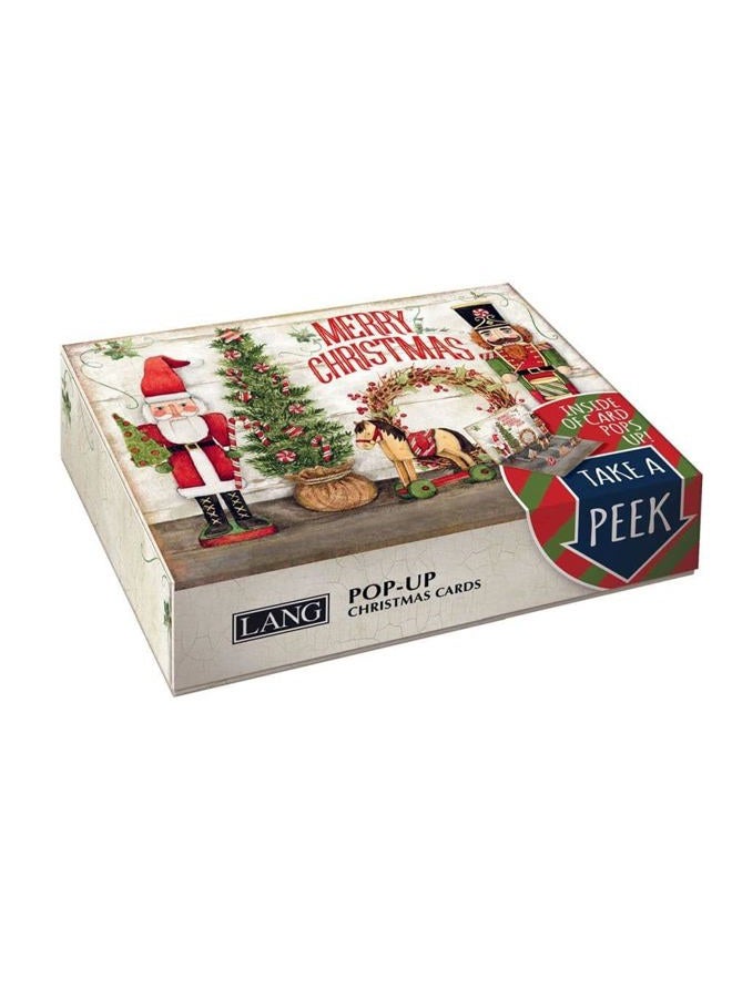 Lang Nutcrackers Christmas Pop-Up Christmas Cards (2005110) - Image 2