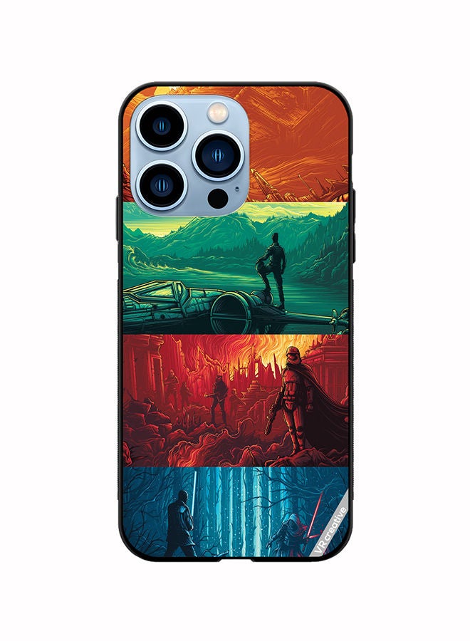 VR CREATIVE Protective Case Cover For Apple iPhone 13 Pro Phases Of Life Design Multicolour - Image 1