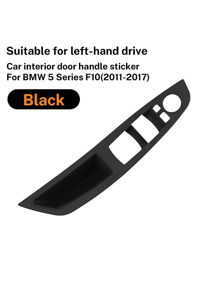 KUNGKIC for BMW 5 Series F10 F11 520i 520D 523i 525i 528i 530i 2011-17 Car Interior Door Handle Plate Carbon Fiber ABS Decorative Cover - Image 5