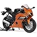 Risopen 112 Motorcycle Model Toy for Yamaha YZFR6 1000R Alloy Diecast Motorcycle Model No Assembly Required Mini Racing Moto Collection Gift for Adult Orange - Image 2
