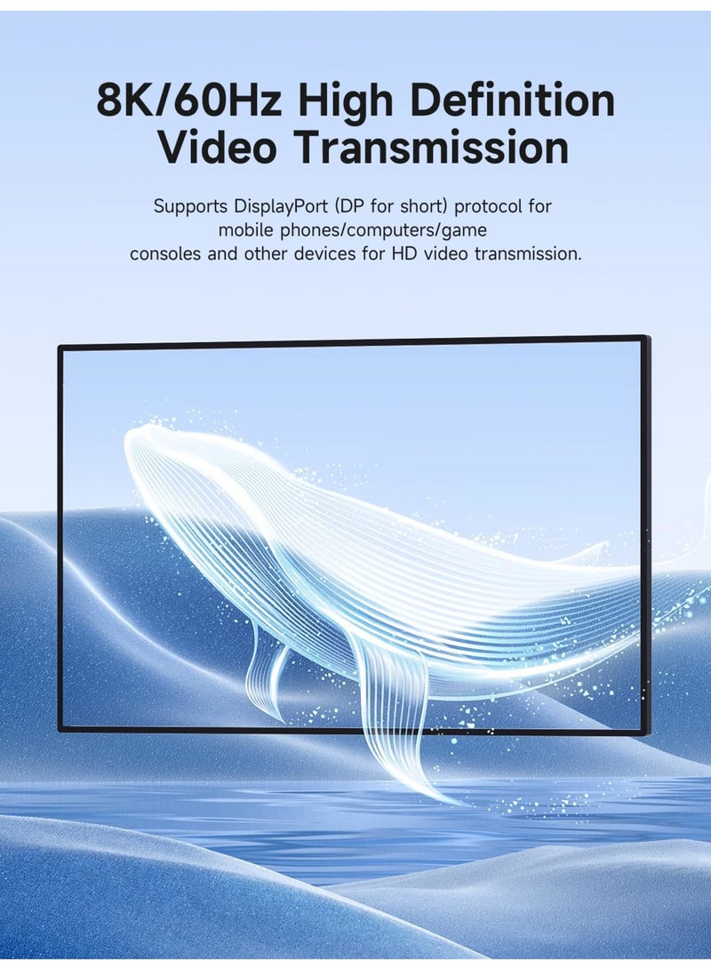 Barakah Hagibis Short USB 4 Cable, 240W Charging U-Type USB C Cable, 40Gbps Data Transfer, 8K 60Hz Video Display, Compatible with iPhone 16/15 Pro Max, iPad, Thunderbolt 4/3, Hub, External SSD (7cm) - Image 4