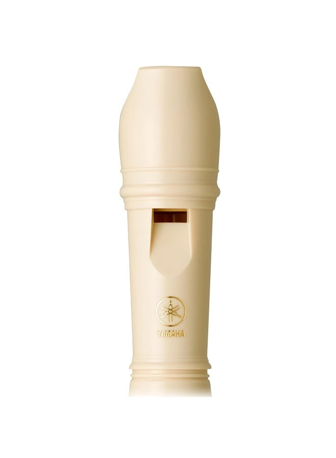 YAMAHA YRS-23 Soprano 8 Hole Flute Recorder Pipe German Fingering System with Carrying Bag & Teaching Chart 8 Holes - Ivory - Image 3