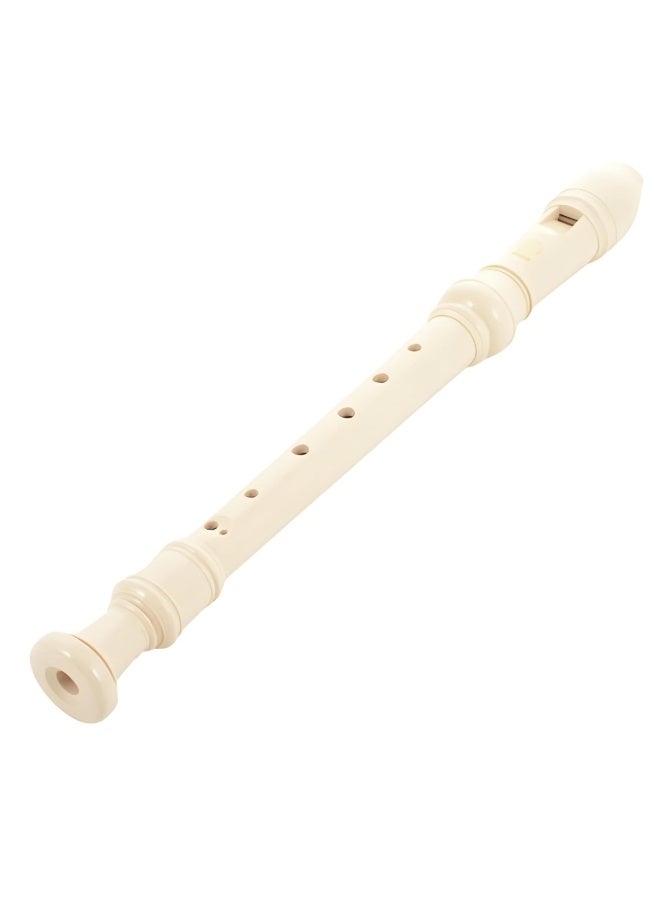 YAMAHA YRS-23 Soprano 8 Hole Flute Recorder Pipe German Fingering System with Carrying Bag & Teaching Chart 8 Holes - Ivory - Image 2