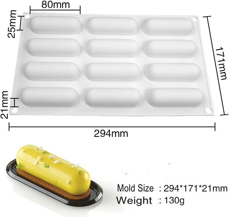 mostsom Round Food Grade Silicone Mold Hand-Made Soap Silicone Mold High Temperature Resistant Easy Release soap Making Supplies (Round B_7.32 X7.32 X1.08inch) - Image 2