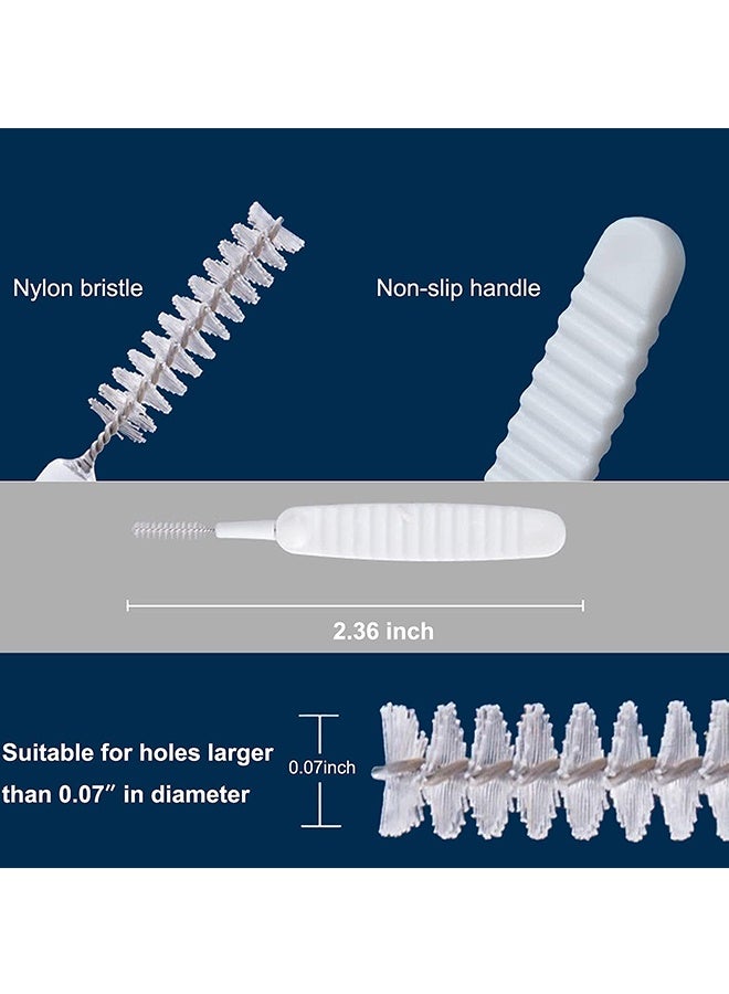 Peachjoy 30 Piece Shower Nozzle Cleaning Brush, Anti Clogging Nylon Cleaning Brush, Gap Hole Cleaning Brush for Bathroom Shower Cleaning Tool - Image 4