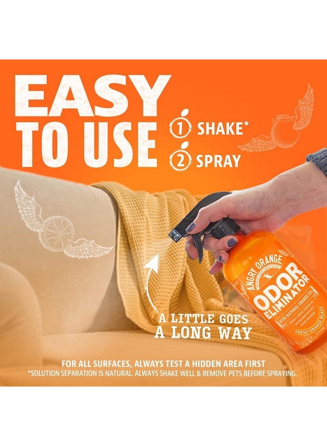 ANGRY ORANGE Pet Odor Eliminator for Dog Urine and Smells - Citrus - 24 oz - Value 2 Pack - Image 3
