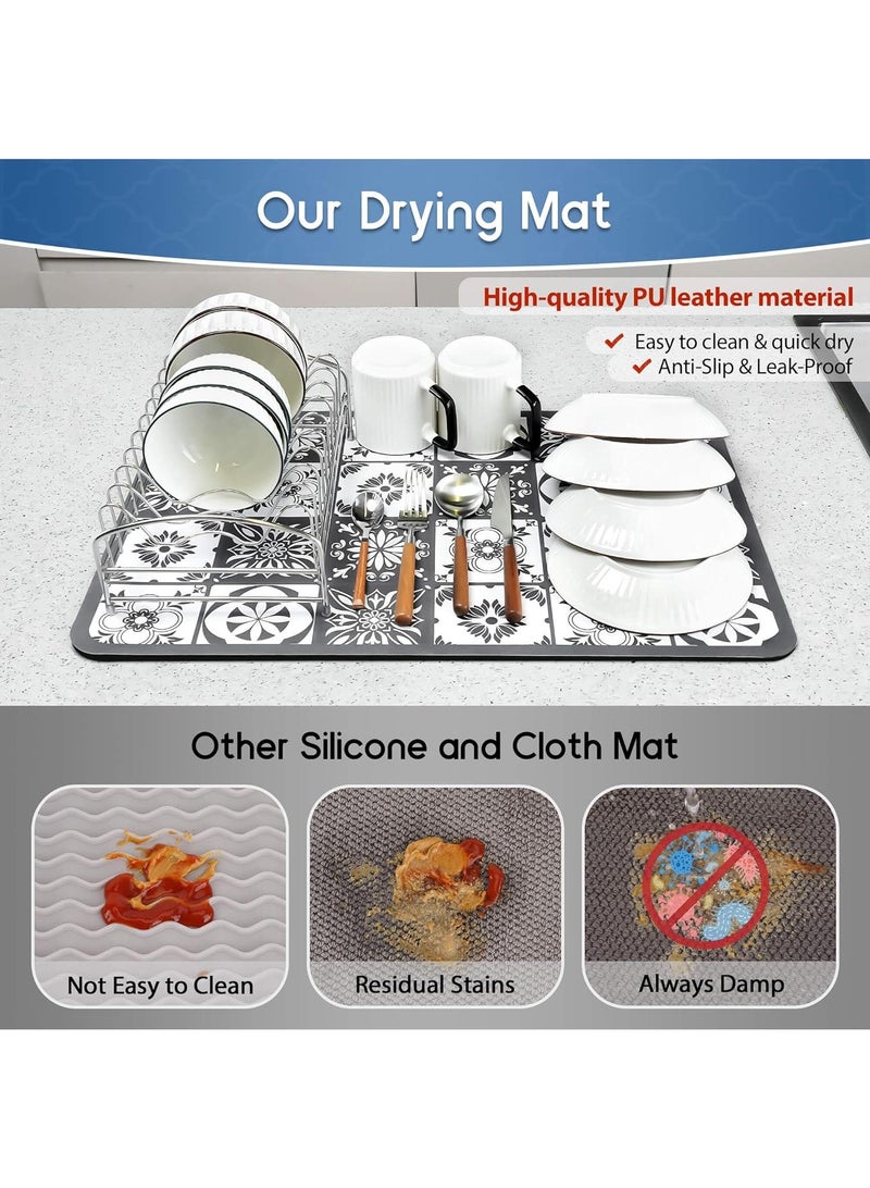 Y&D 50x60cm Non Slip Insulated Leather Mat For Tableware  - Image 3