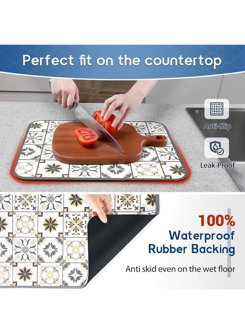 Y&D 50x60cm Non Slip Insulated Leather Mat For Tableware  - Image 5