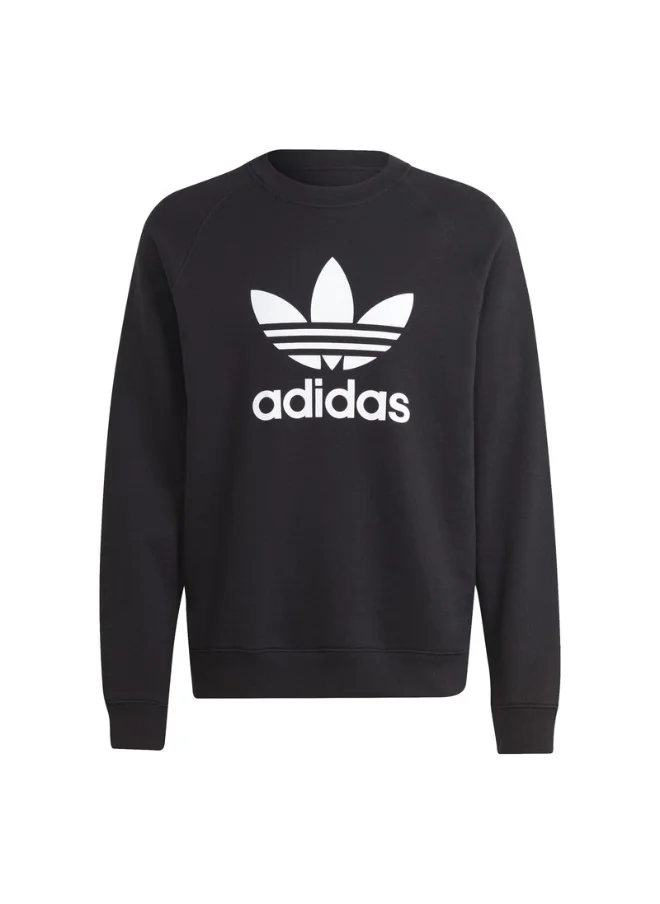Adidas adidas TREFOIL CREW Black Originals Men SWEATSHIRTS