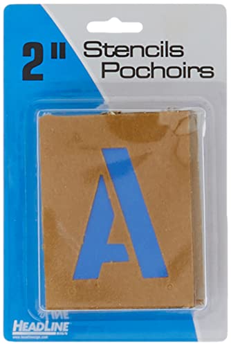 Headline Sign 2in. Stencil Kit, Caps/ Numbers - Image 5