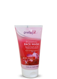 Foaming Face Wash with Saffron Extracts, Gentle Cleanser for All Skin Types 120ml