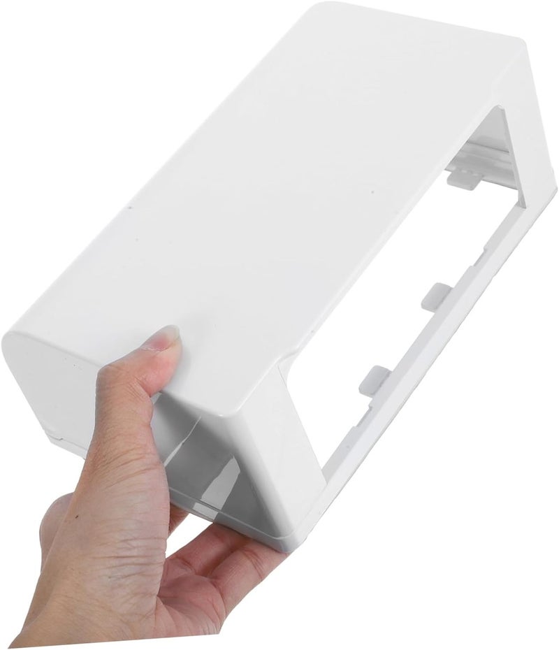 SHOWERORO Thickened Double Outdoor Socket Cover Receptacle Protector Adhesive Style Enclosure for Bathroom Kitchen Weatherproof Electrical Outlet Guard Easy Installation - Image 3