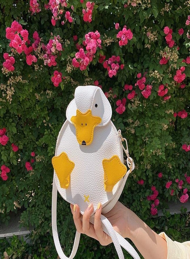 Lanpet New Unique Animal Shape Design Cross Body Bags Duck Clutch Purses Novel Shoulder Messenger Bag - Image 2