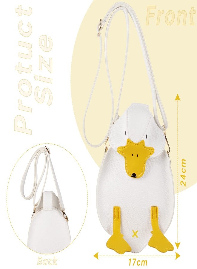 Lanpet New Unique Animal Shape Design Cross Body Bags Duck Clutch Purses Novel Shoulder Messenger Bag - Image 4