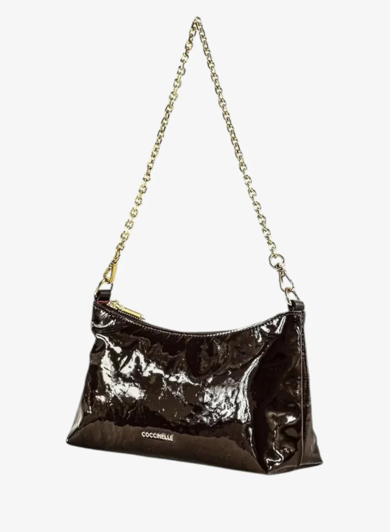 Aura Shiny Mini Crossbody Bag