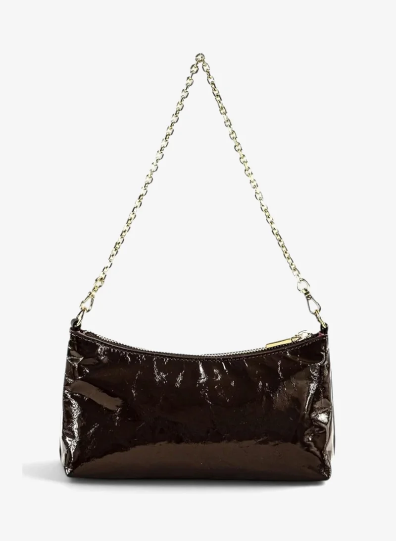 Coccinelle  Aura Shiny Mini Crossbody Bag for Women | Best Price UAE