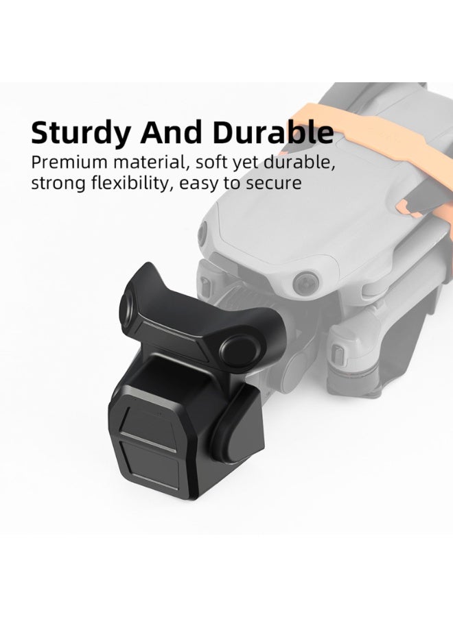 Gimbal Protector, Drone Lens Cap Protector For DJI AIR 3S, Lens Cover Dustproof Cap Compatible With DJI AIR 3S Drone Accessories Replacement Part Gimbal Guard - Image 4