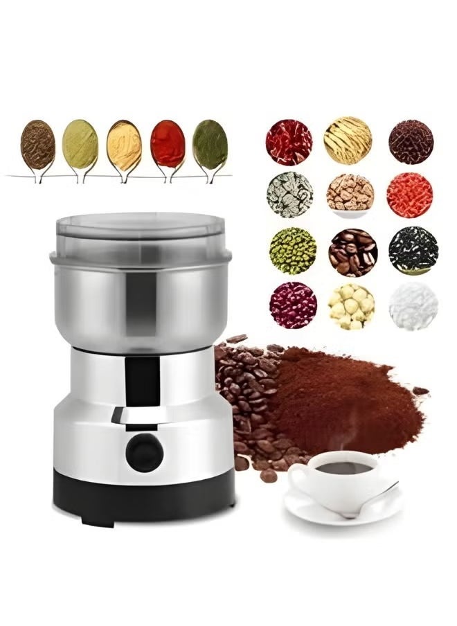 Denx Coffee Grinder, Multi-Functional Grinding Machine, Electric Bean Grinder, Grain And Spice Grinder, Stainless Steel Electric Coffee Bean Grinding Machine For Home Dx2505 - Image 5