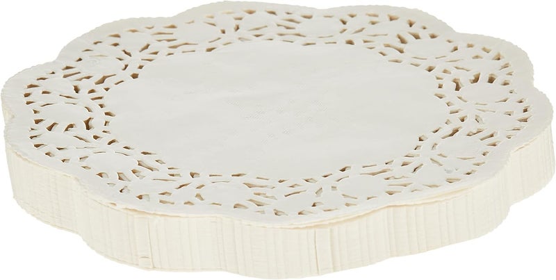 Hotpack Round Paper Doilies 6.5 Inch, 250 Pieces - Image 1