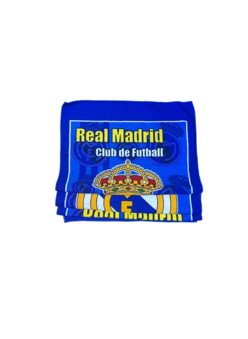 Real Madrid Official Beach & Bath Towel – Elegant Football Fan Essential - Image 2
