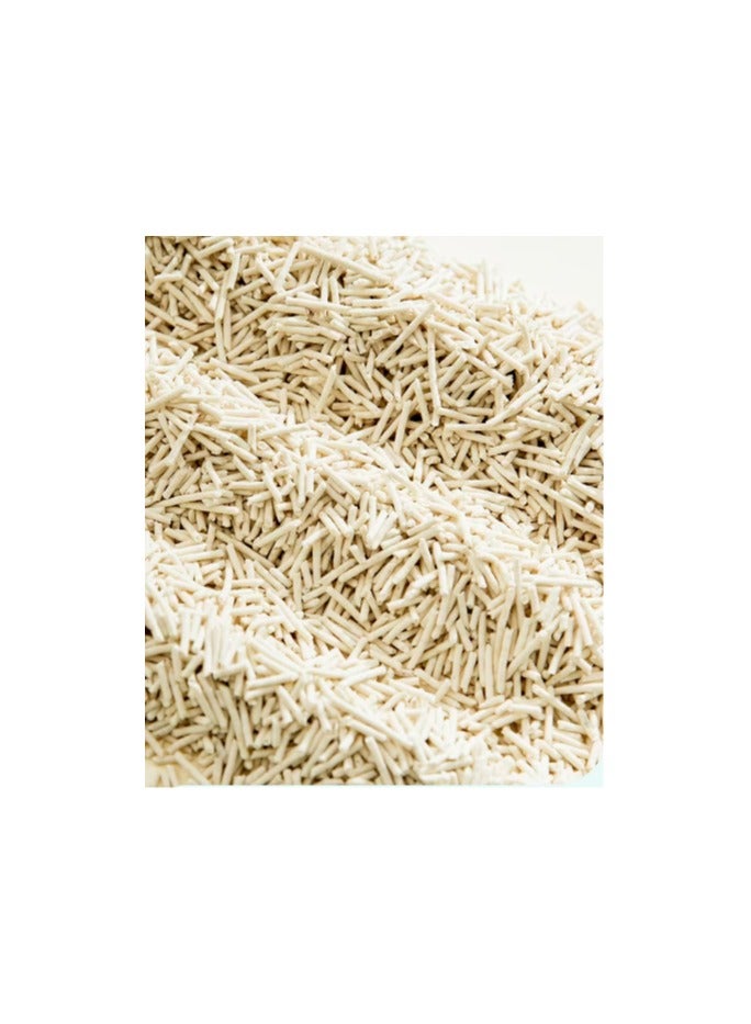 basscat Tofo cat litter,Tofu cat litter, 2.5kg x4 packages, Made of plant raw materials, good quality, strong odor absorption ability, direct flush toilet without pollution, help your cat maintain hygiene  - Image 5
