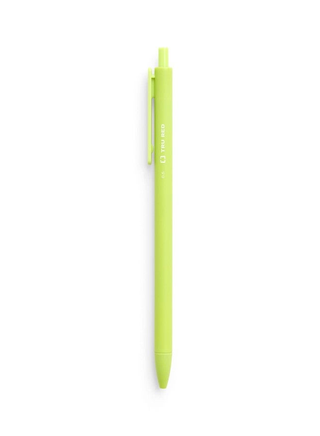 TRU RED Retractable Gel Pens, Fine Point 0.5mm, Assorted Ink Colors, 24 Pack - Quick‑Dry Pens for Precise Writing - Image 5