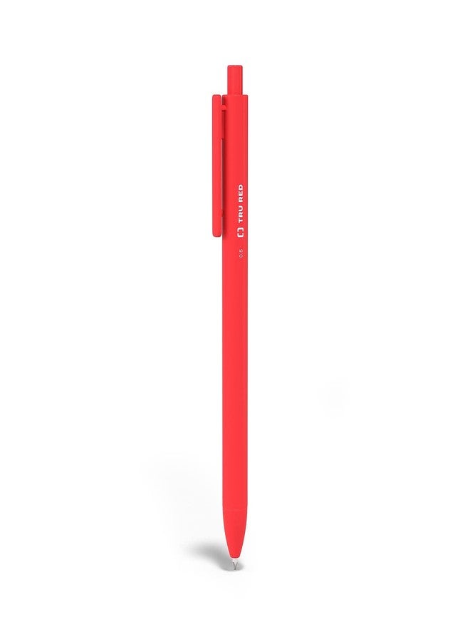 TRU RED Retractable Gel Pens, Fine Point 0.5mm, Assorted Ink Colors, 24 Pack - Quick‑Dry Pens for Precise Writing - Image 2