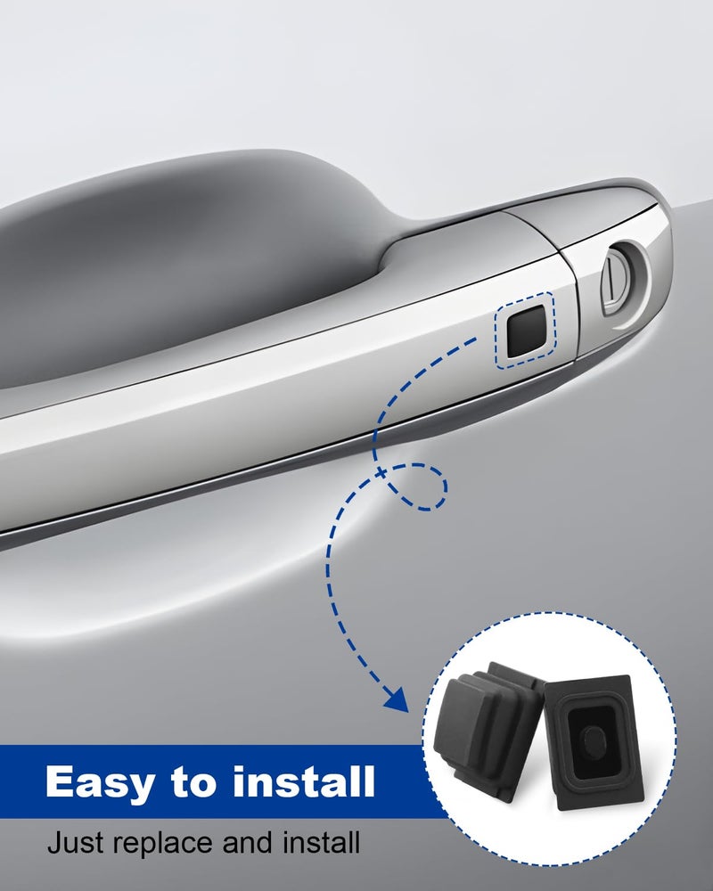 ANODZU Exterior Door Handle Buckle Induction Button Fit for Hyundai Tucson 2015 2016 2017 2018 2019 2020 2Pcs - Image 4