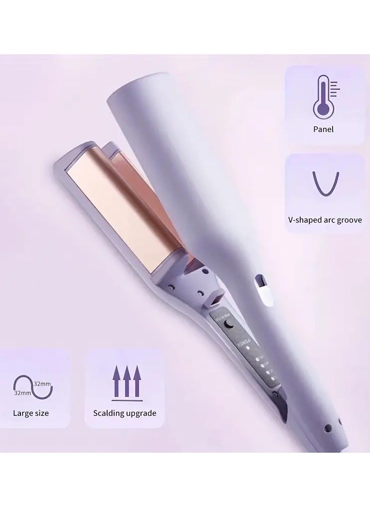 Goolsky Negative Ion Hair Curler, French Egg Roll Styling Iron, Deep V Wave Crimper, Fast Heat-up, Gifts For Women  - Image 1