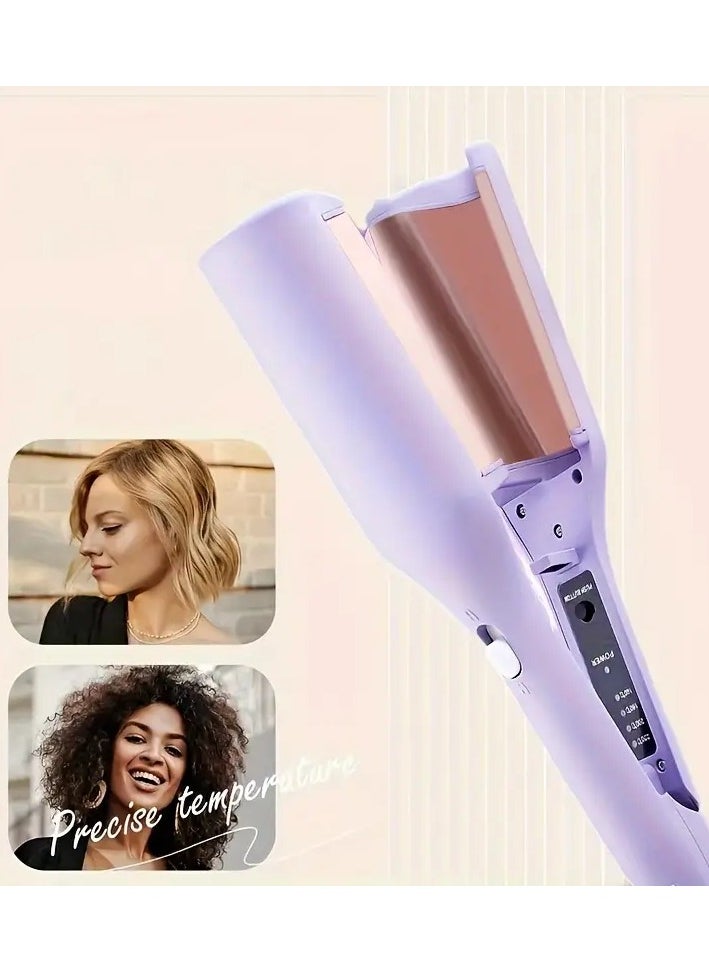 Goolsky Negative Ion Hair Curler, French Egg Roll Styling Iron, Deep V Wave Crimper, Fast Heat-up, Gifts For Women  - Image 2