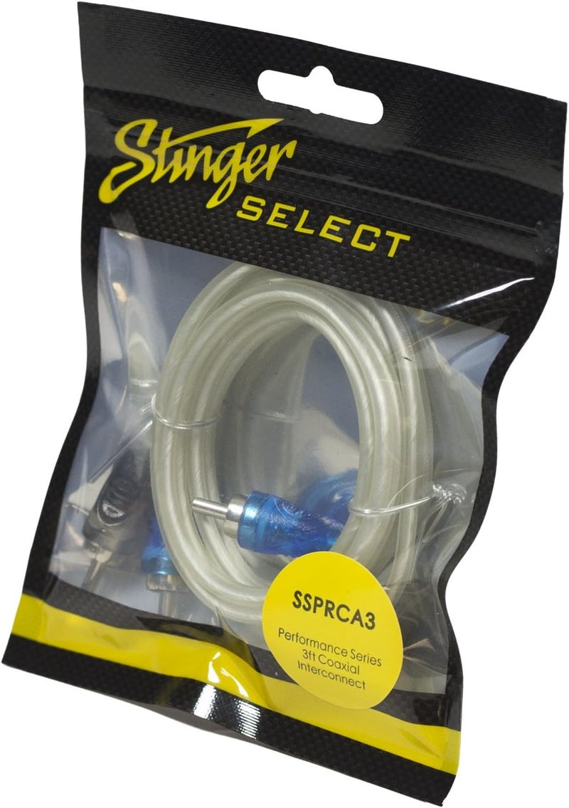 STINGER Select SSPRCA3 Performance Series 3' Coaxial Interconnect - Image 2
