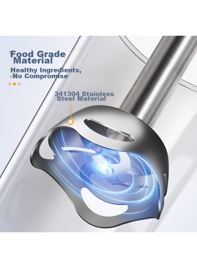 Supor Mixing Stick, Food Processor, Home Baby Food Maker, Egg Beater, Handheld Juicer, Food Processor Hb60a - Image 3