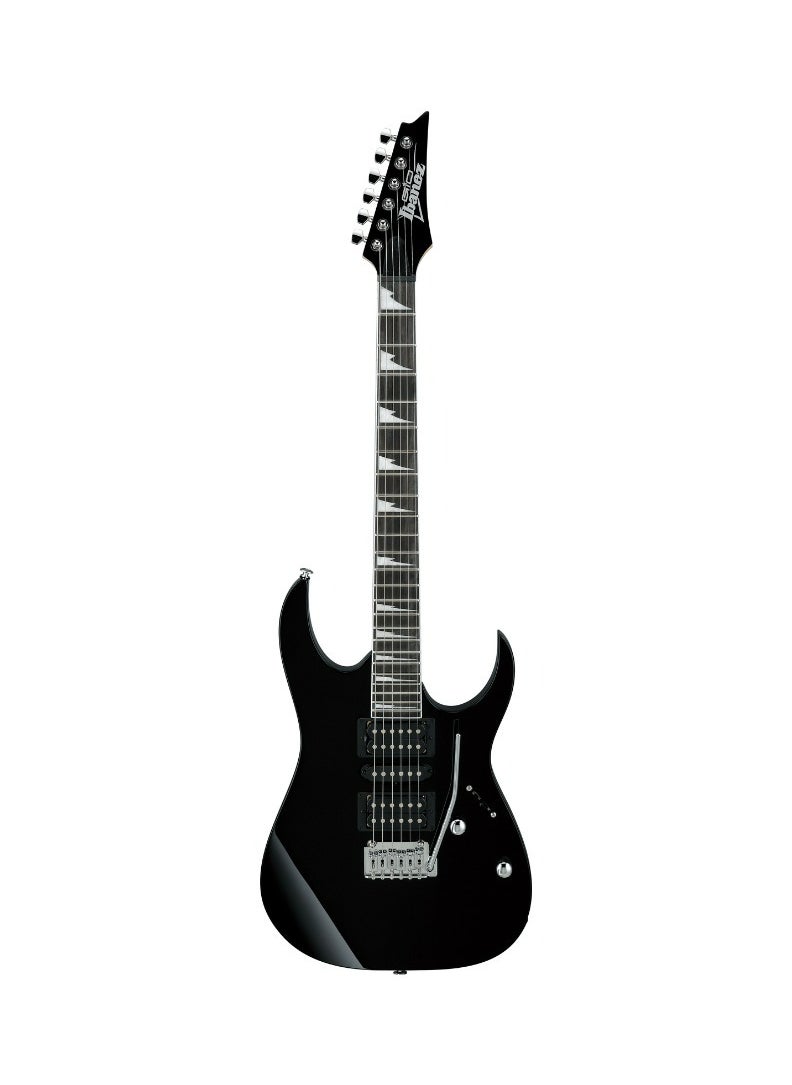 Ibanez Ibanez GRG170DX 6 String Solid Body Electric Guitar – Black Night  - Image 1
