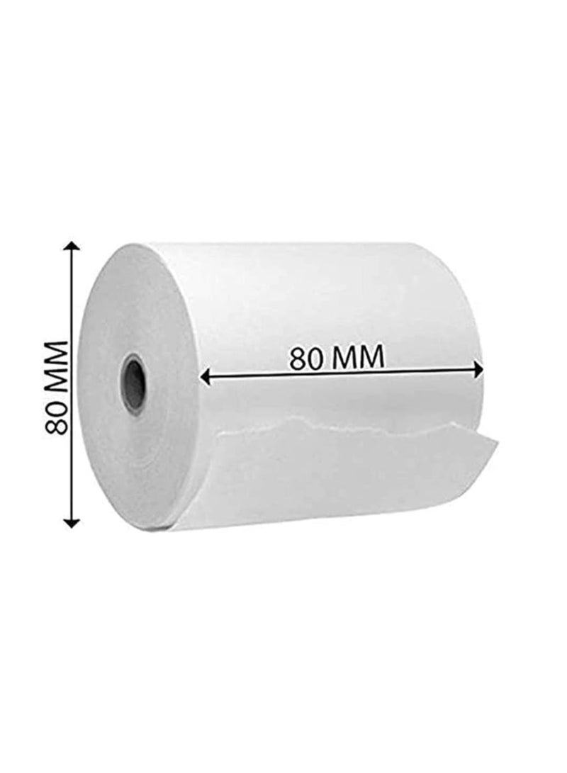 Terabyte Thermal roll paper  For POS receipt 80x80mm 50 roll per box - Image 2