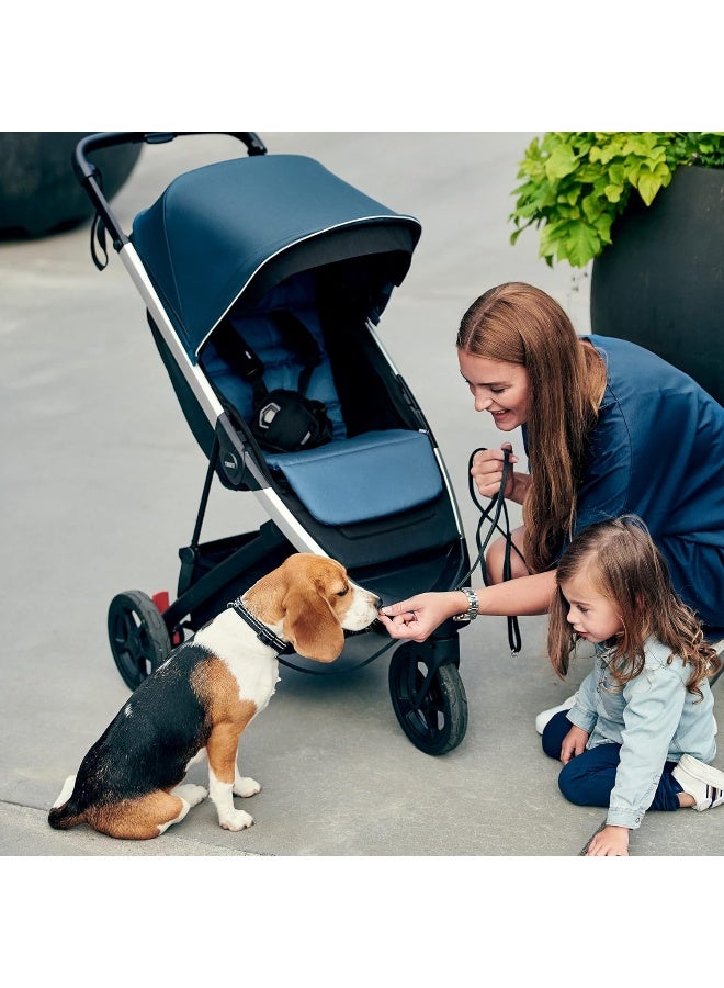 Thule Stroller Seat Liner, Grey Melange - Image 4